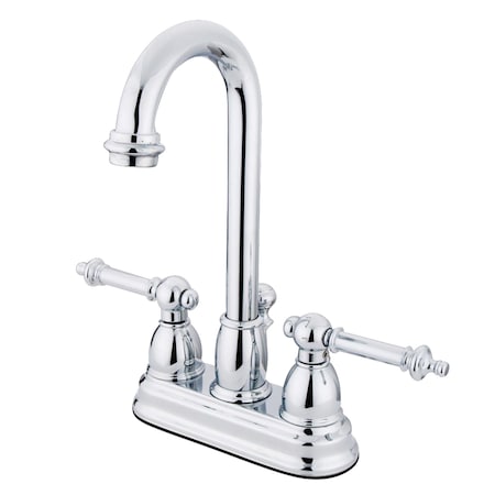 Kingston Brass 4" Centerset Bathroom Faucet, Chrome KB3611TL